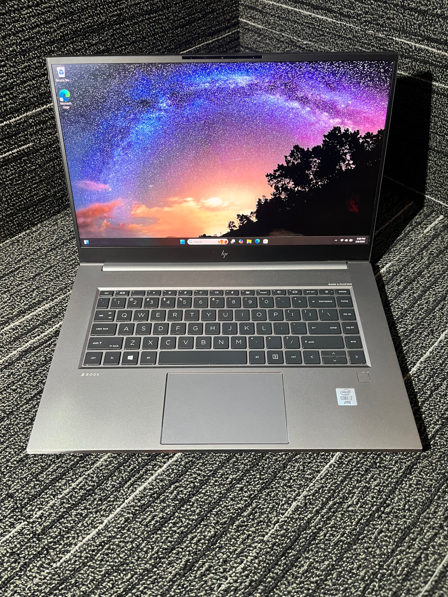 HP ZBook Studio G7 Laptop 15”, Core i7 (10th Gen), 32 GB Ram, 512 GB SSD, Windows 11 Pro