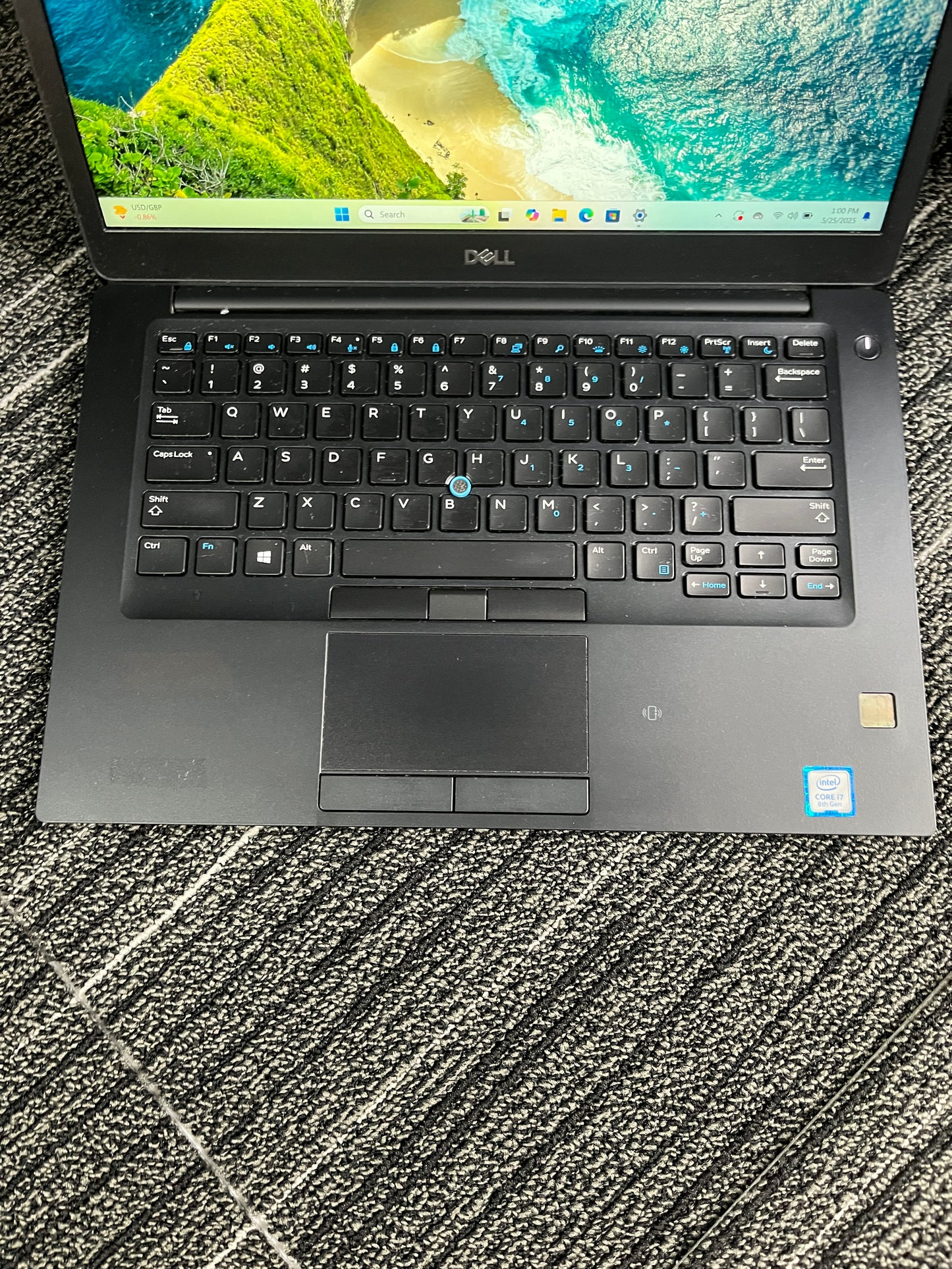 Dell Latitude 7490, Core i7, 16 GB Ram, 256 GB SSD, Windows 11 Pro