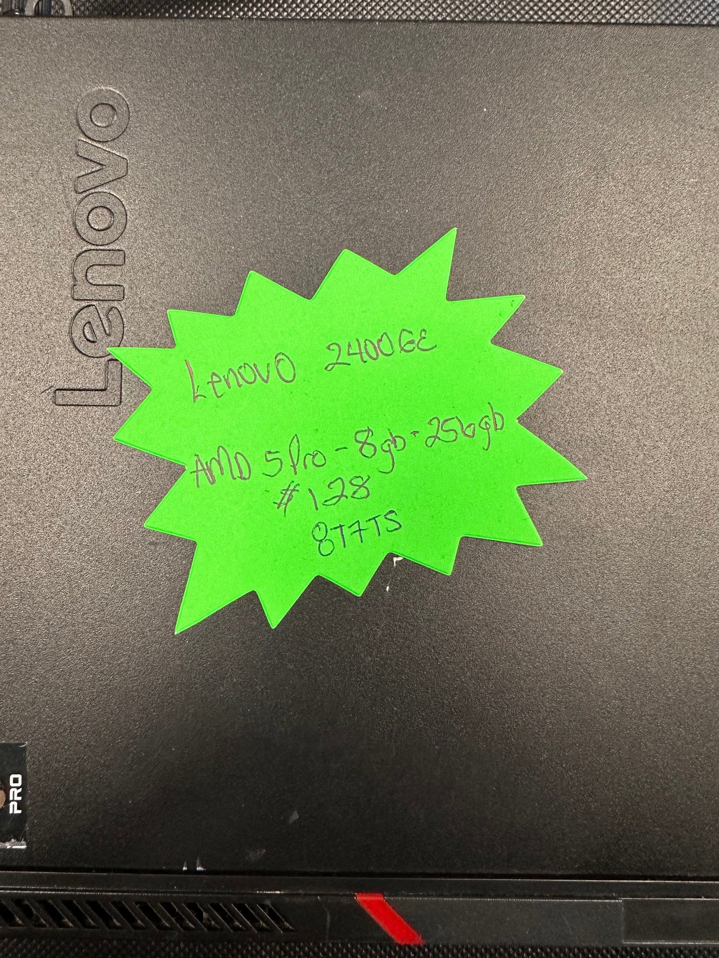 Lenovo 2400GE | AMD 5 Pro | 8GB | 256GB |