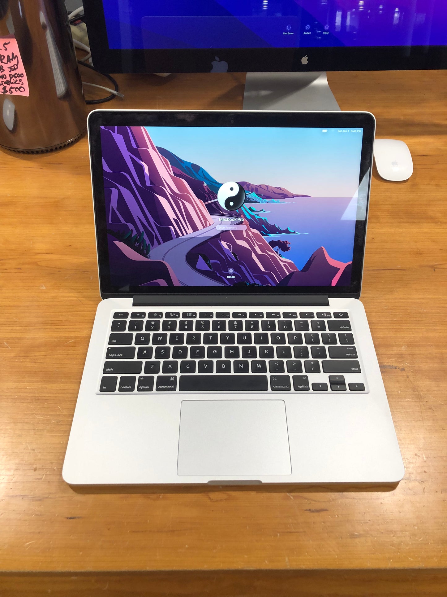 2014 MacBook Pro 13.3”, Core i5, 16 GB Ram, 500 GB SSD, Big Sur 11.7.10