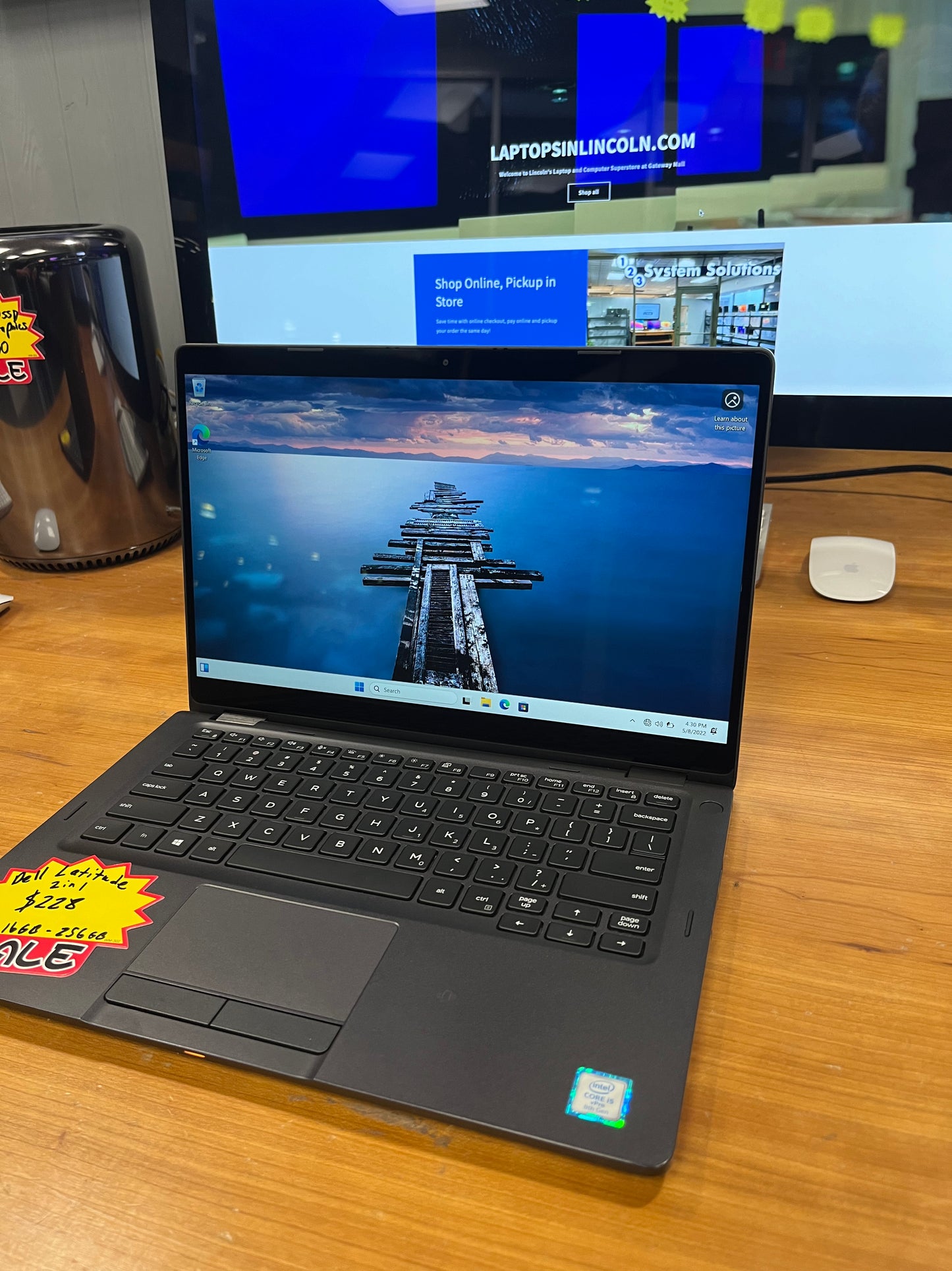 Dell Latitude 5300 2 in 1, Core i5 (8th Gen), 16 GB Ram, 256 GB SSD, Windows 11 Pro