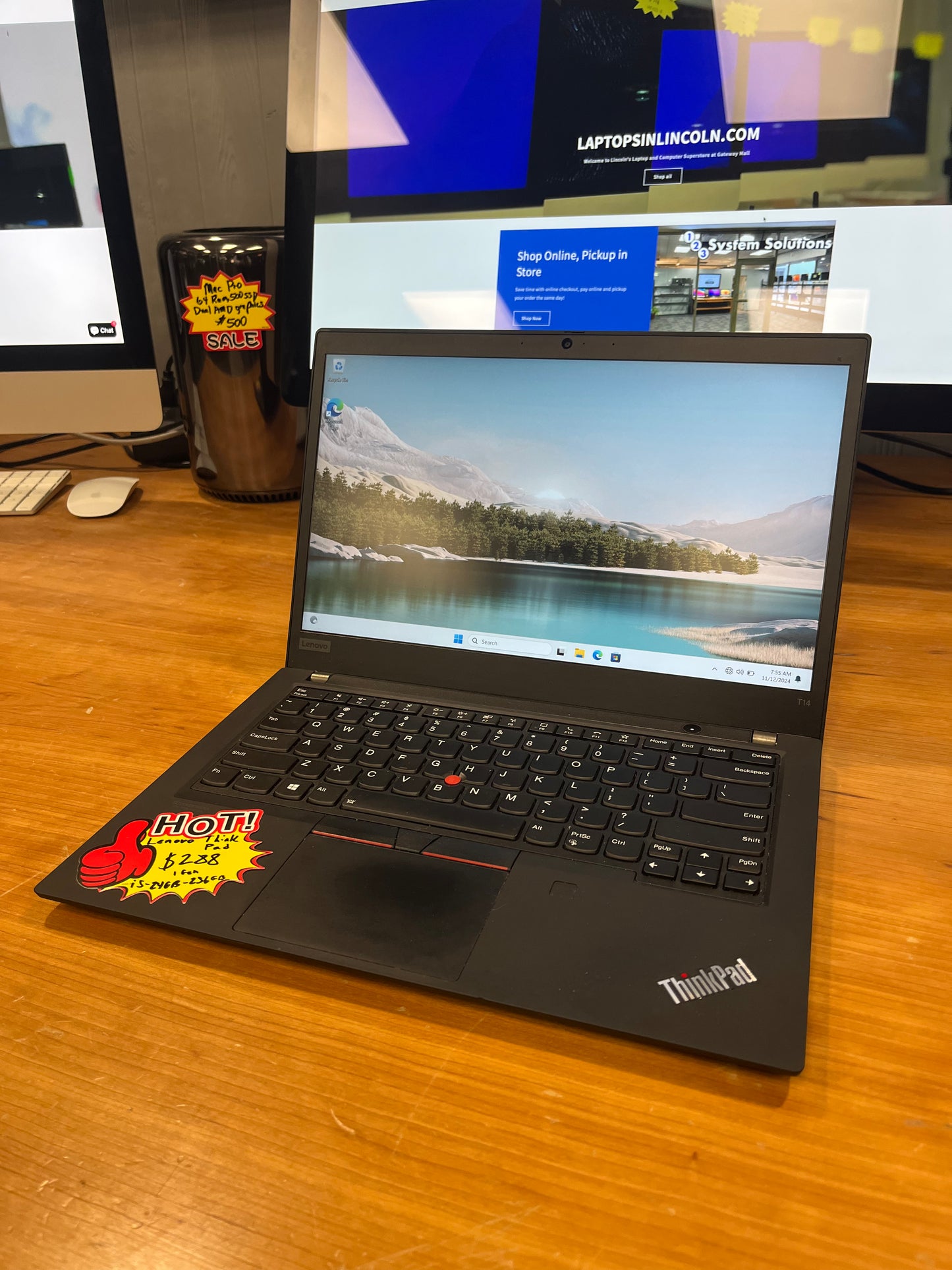 Lenovo ThinkPad T14, Core i5 (10th Gen), 24 GB Ram, 256 GB SSD, Windows 11 Pro