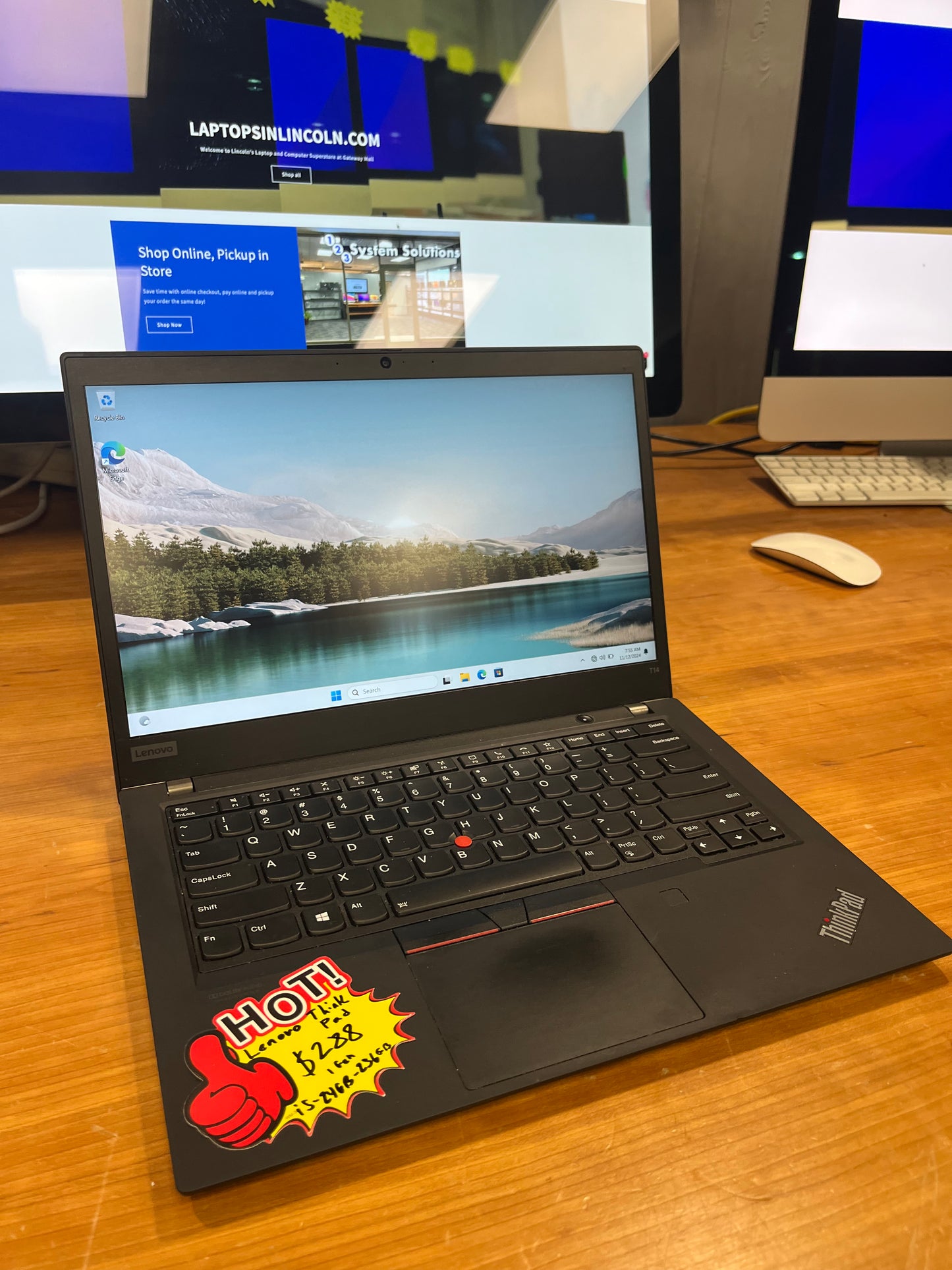 Lenovo ThinkPad T14, Core i5 (10th Gen), 24 GB Ram, 256 GB SSD, Windows 11 Pro