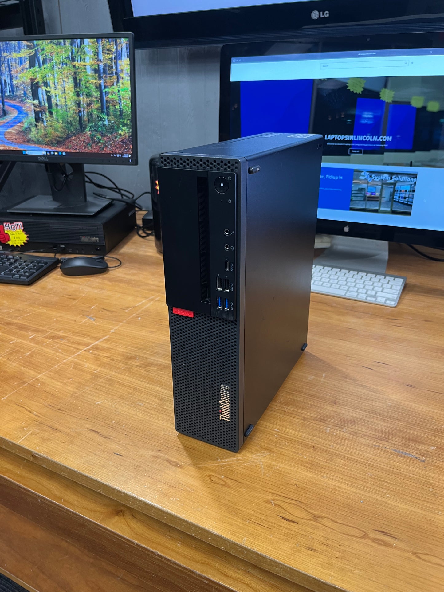 Lenovo M720s Desktop Computer Core i7-8700, 32GB RAM, 500GB SSD