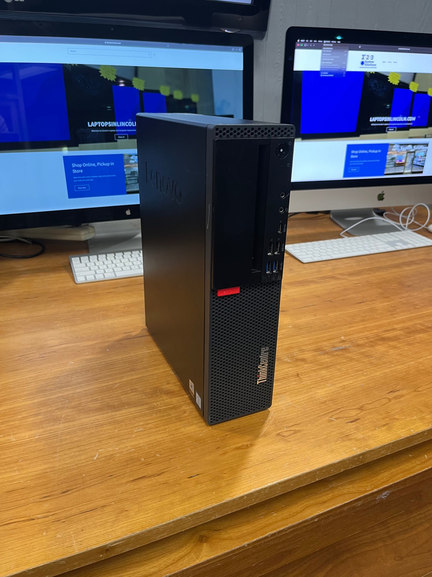 Lenovo M720s Desktop Computer Core i7-8700, 32GB RAM, 500GB SSD