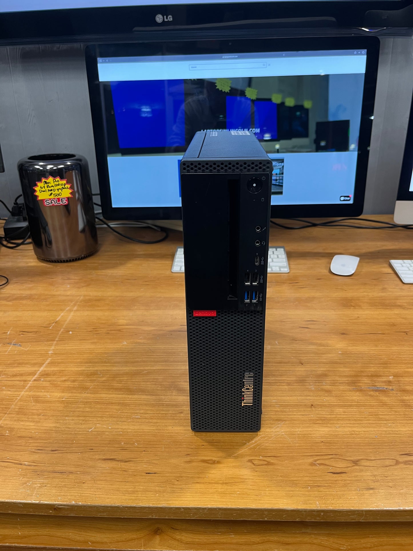 Lenovo M720s Desktop Computer Core i7-8700, 32GB RAM, 500GB SSD