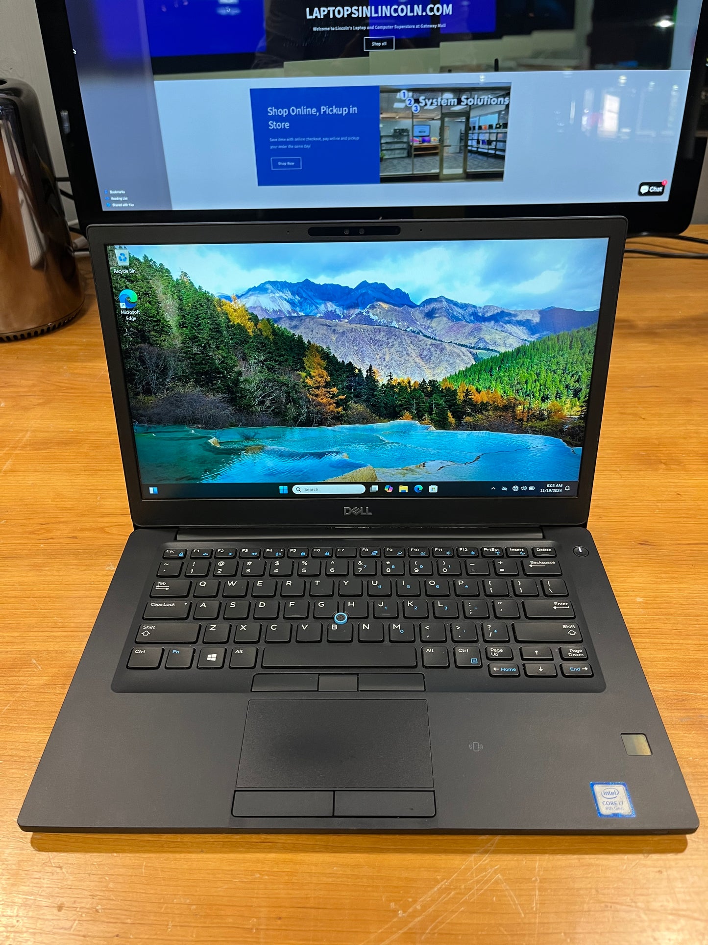 Dell Latitude 7490, Core i7 8650u, 32 GB Ram, 256 GB SSD, Windows 11 Pro