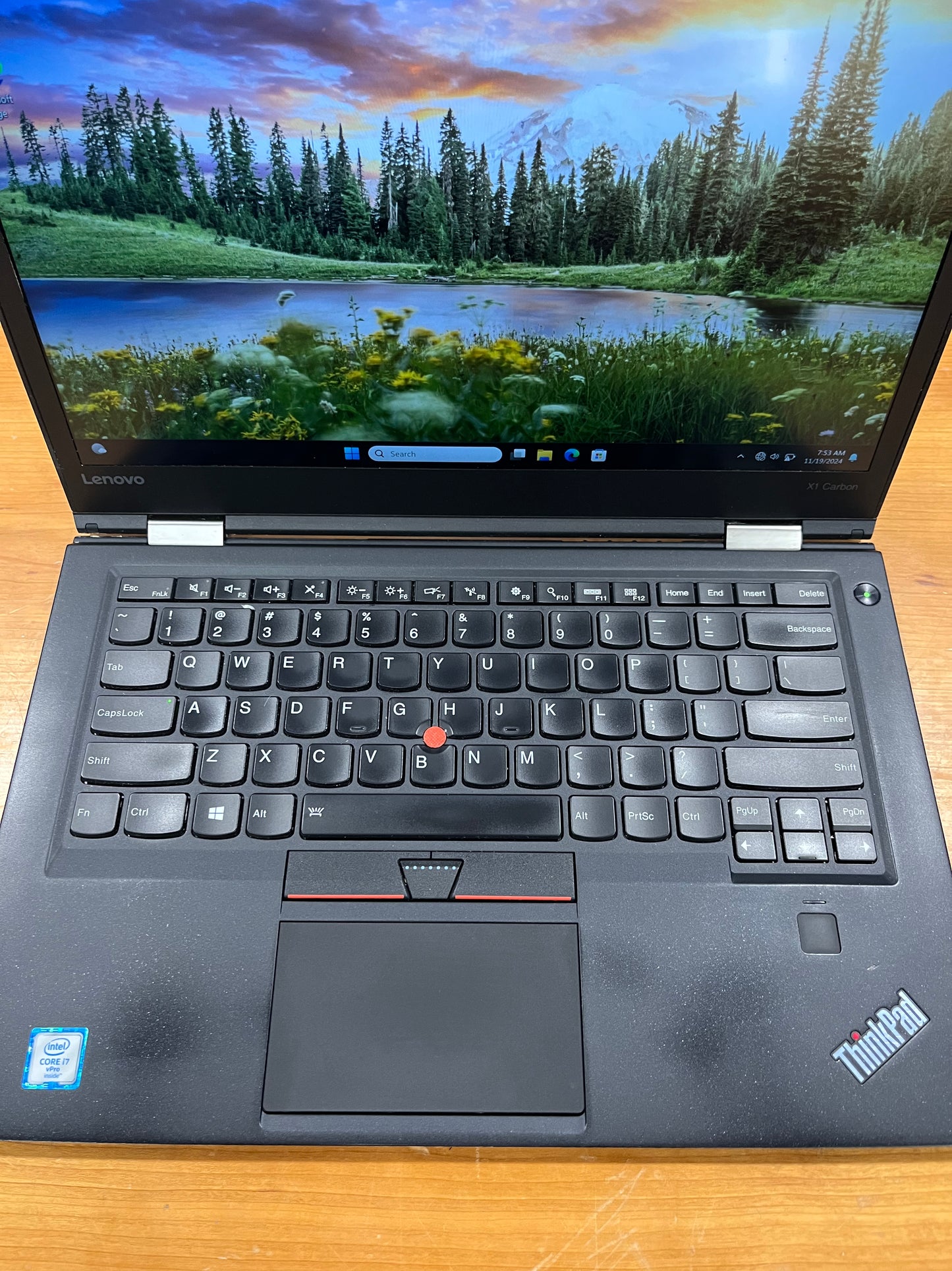 Lenovo ThinkPad X1 Carbon, Core i7, 8 GB Ram, 256 GB SSD, Windows 11 Pro