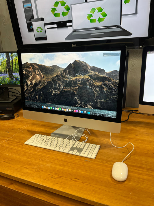 2012 iMac 27” Desktop, Core i5, 32 GB Ram, 1 TB Drive, Big Sur