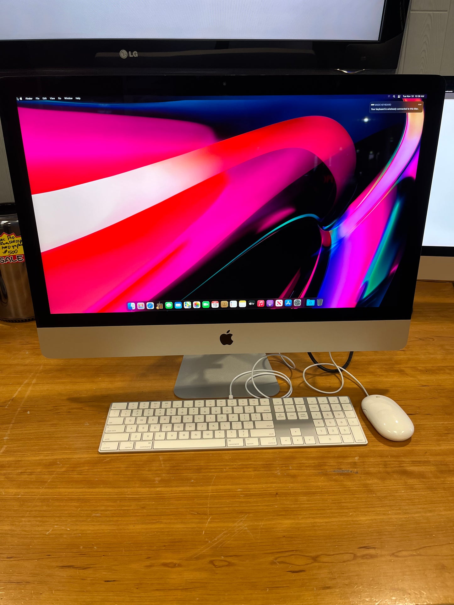 2013 iMac 27” Desktop, Core i5, 32 GB Ram, 3 TB Drive, Big Sur